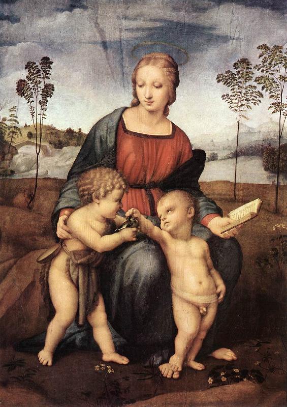 RAFFAELLO Sanzio Madonna del Cardellino ert china oil painting image